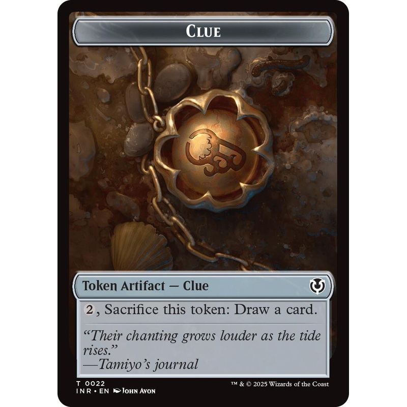 Clue // Clue Double-Sided Token [Innistrad Remastered Tokens]