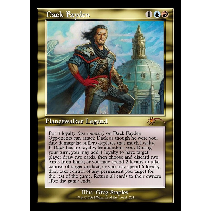 Dack Fayden (Retro) [Secret Lair Drop Series]
