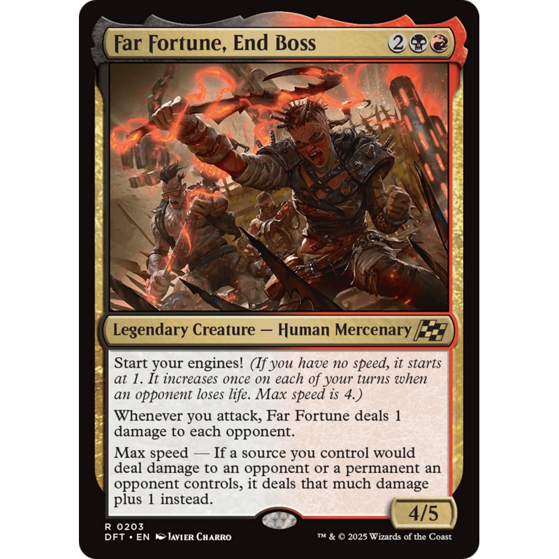 Far fortune, End Boss [Aetherdrift]