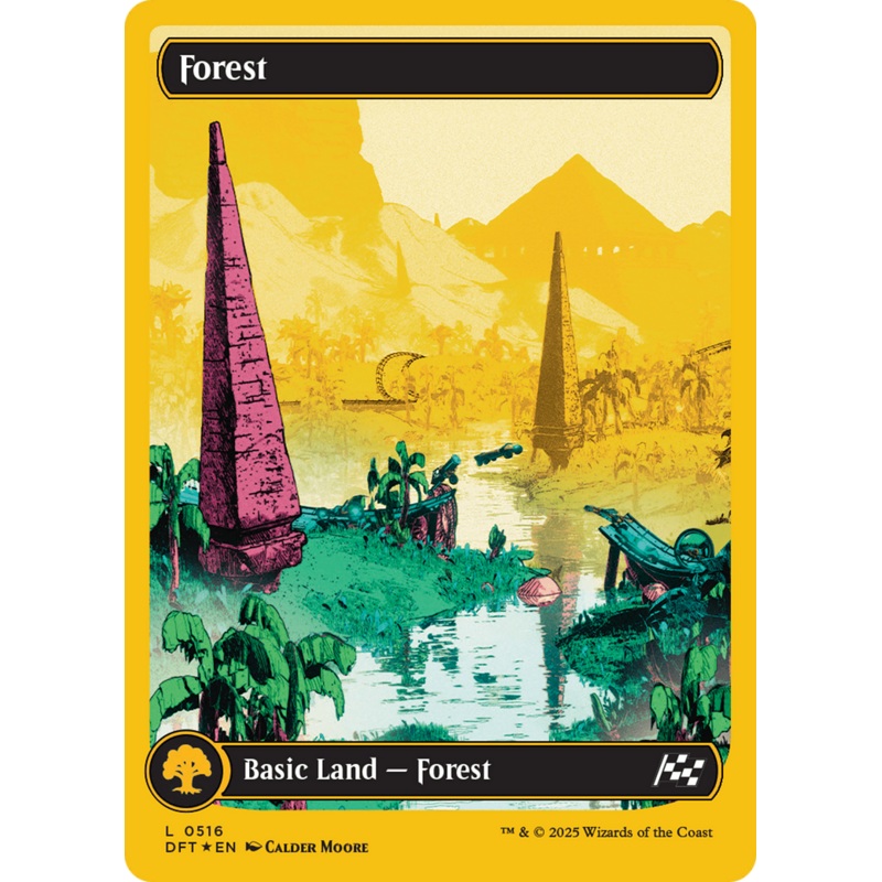 Forest (0516) (First-Place Foil) [Aetherdrift]