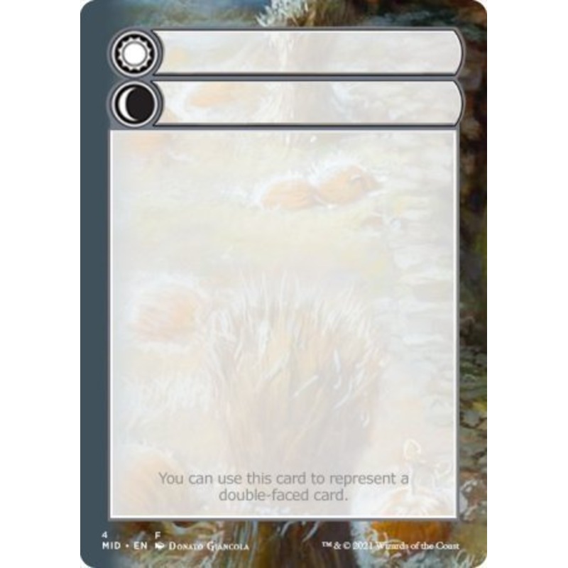 Helper Card (4/9) [Innistrad: Midnight Hunt Tokens]