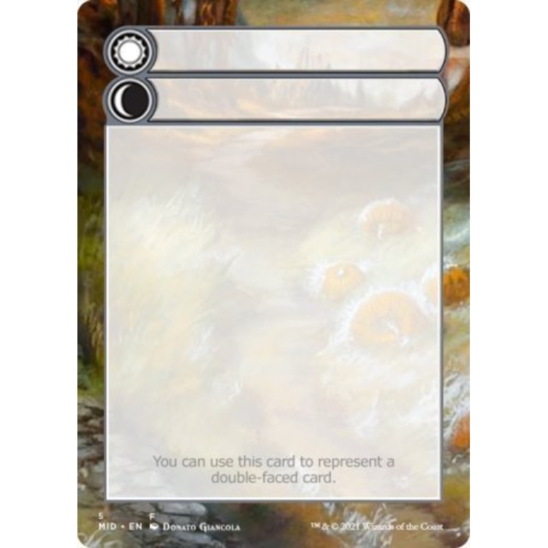 Helper Card (5/9) [Innistrad: Midnight Hunt Tokens]