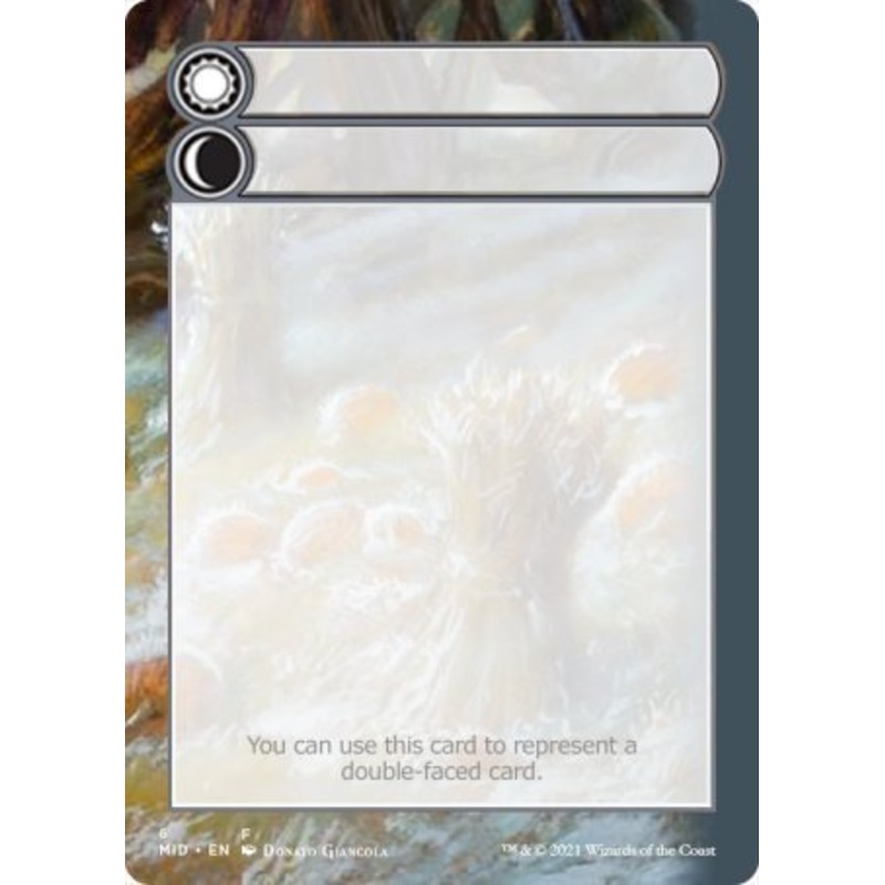 Helper Card (6/9) [Innistrad: Midnight Hunt Tokens]