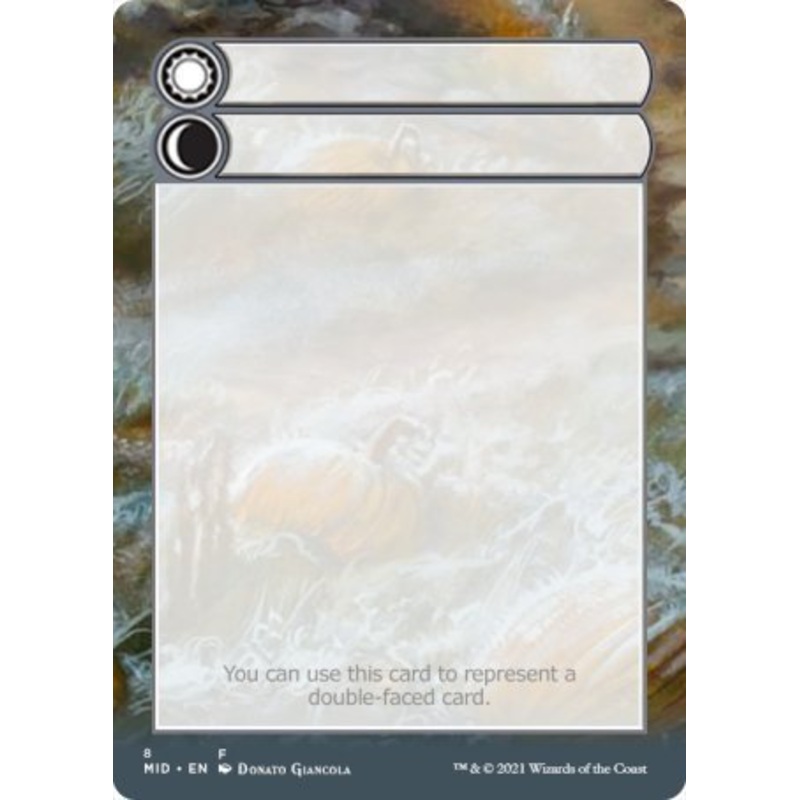Helper Card (8/9) [Innistrad: Midnight Hunt Tokens]