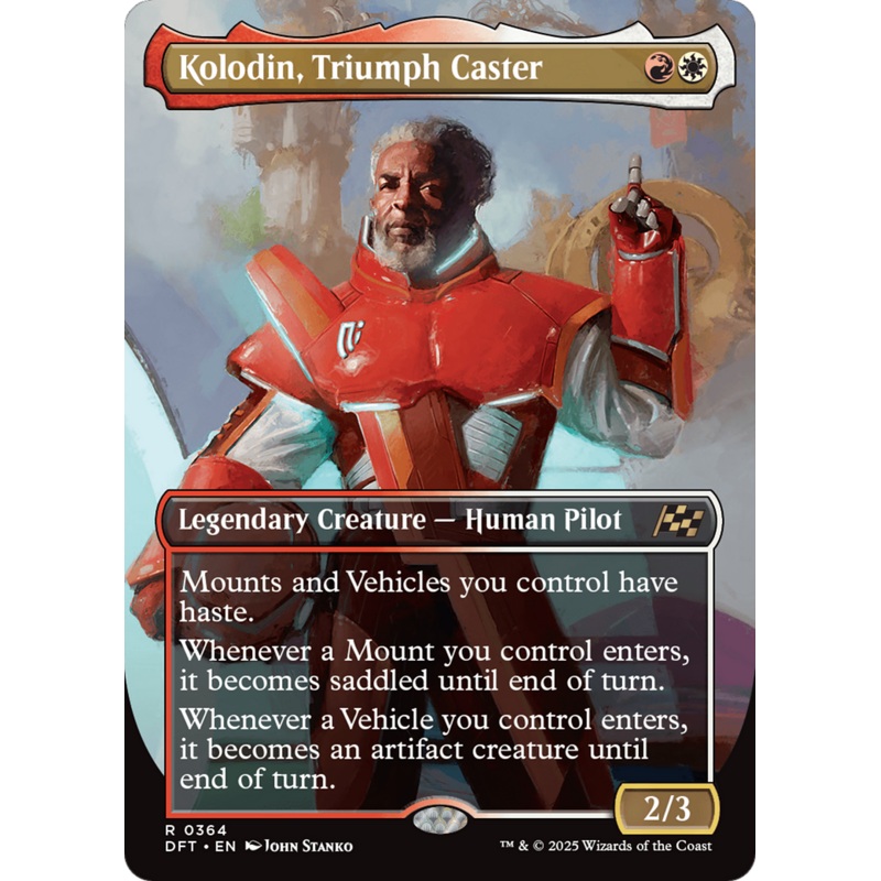 Kolodin, Triumph Caster (Borderless) [Aetherdrift]
