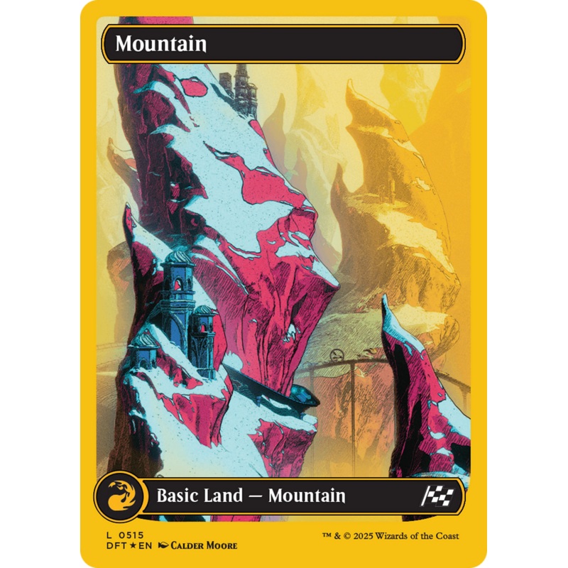 Mountain (0515) (First-Place Foil) [Aetherdrift]