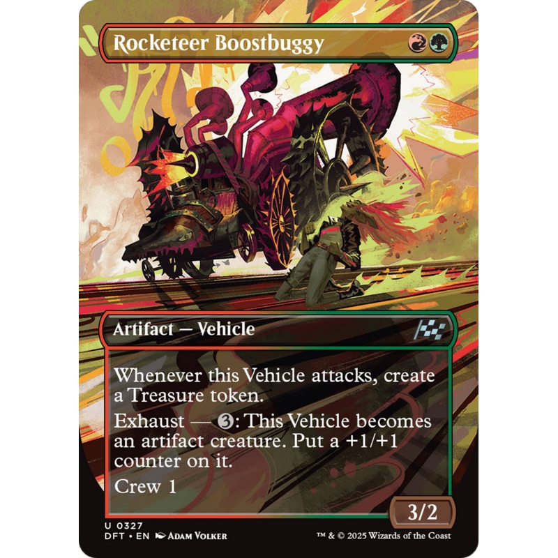 Rocketeer Boostbuggy (Borderless) [Aetherdrift]