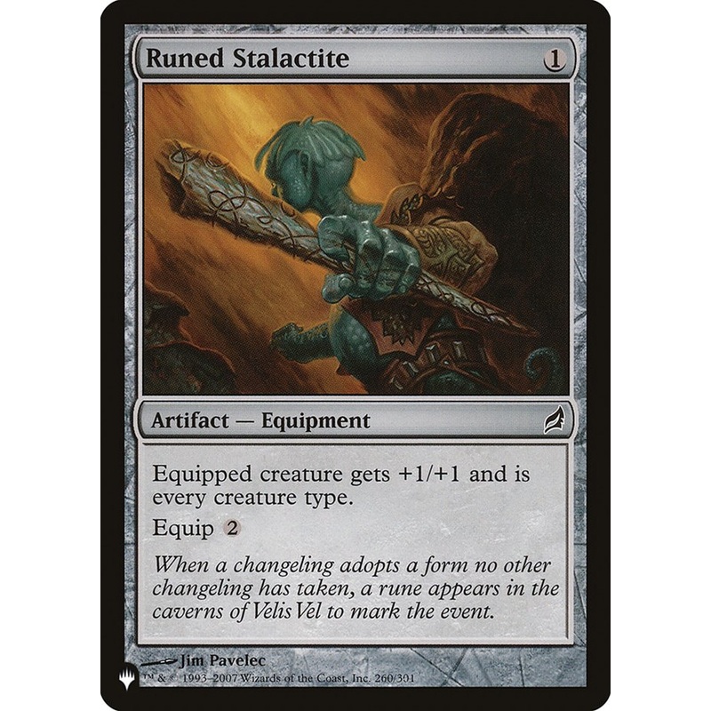 Runed Stalactite [The List]