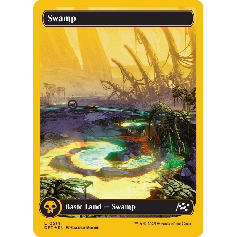 Swamp (0514) (First-Place Foil) [Aetherdrift]