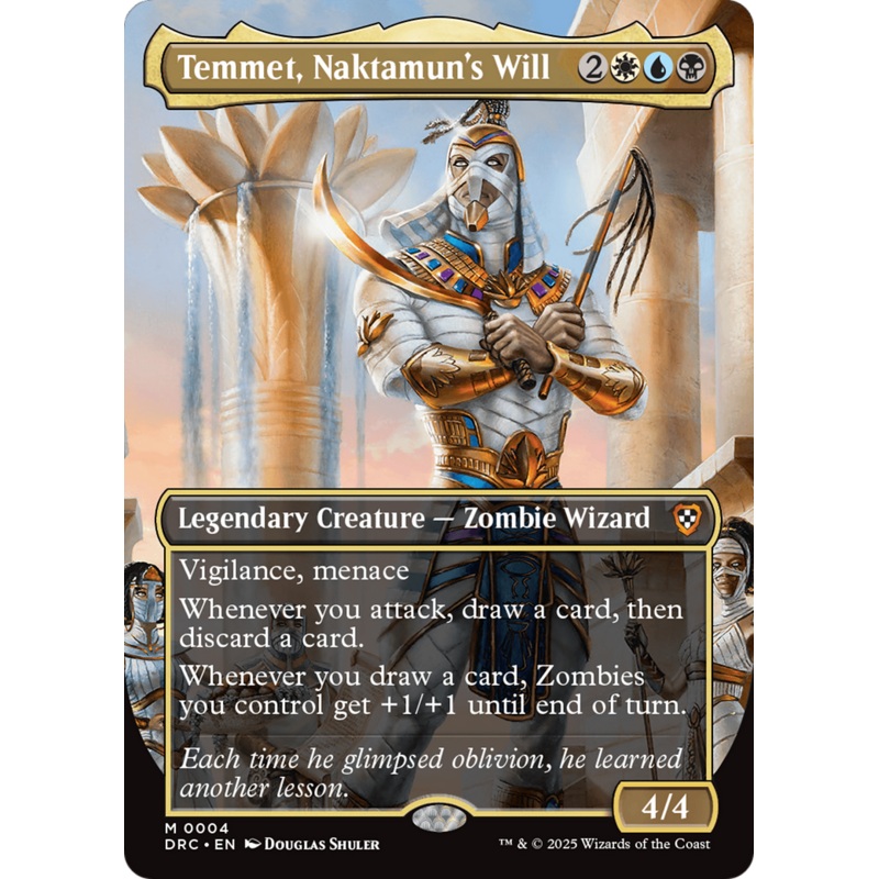 Temmet, Naktamun's Will (Borderless) [Aetherdrift Commander]
