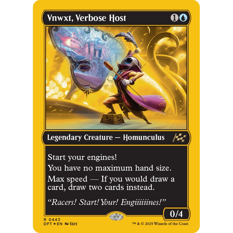 Vnwxt, Verbose Host (First-Place Foil) [Aetherdrift]