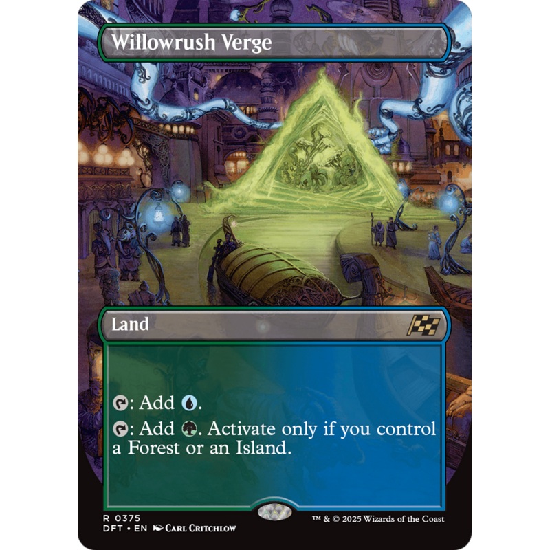Willowrush Verge (Borderless) [Aetherdrift]