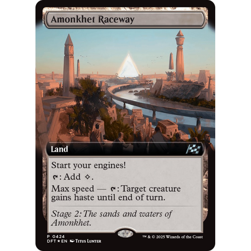 Amonkhet Raceway (Extended Art) [Aetherdrift]