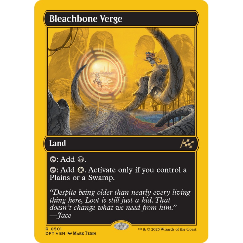 Bleachbone Verge (First-Place Foil) [Aetherdrift]