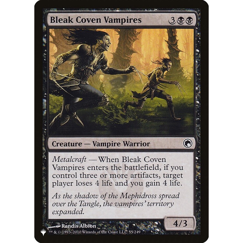 Bleak Coven Vampires [The List]