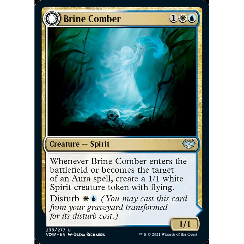 Brine Comber // Brinebound Gift [Innistrad: Crimson Vow]