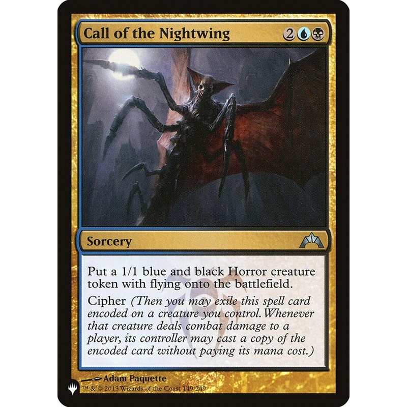 Call of the Nightwing [The List]