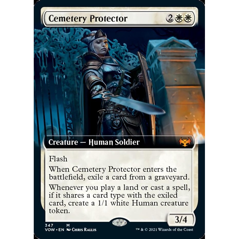 Cemetery Protector (Extended Art) [Innistrad: Crimson Vow]