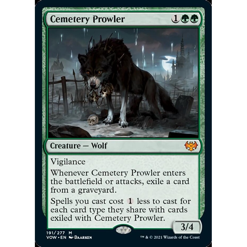 Cemetery Prowler [Innistrad: Crimson Vow]