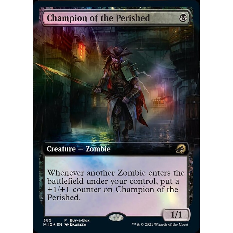 Champion of the Perished (Buy-A-Box) [Innistrad: Midnight Hunt]