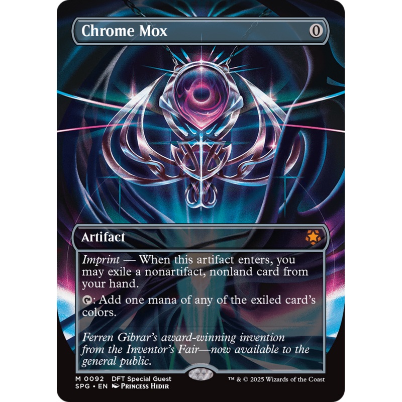 Chrome Mox (Borderless) [Aetherdrift Special Guests]
