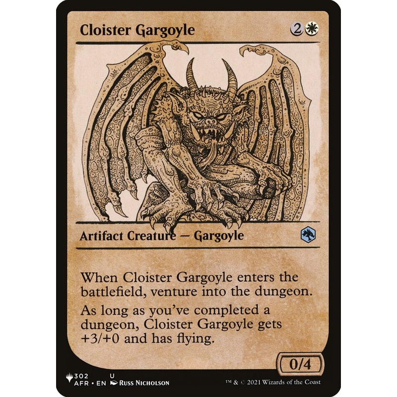 Cloister Gargoyle (Showcase) [The List]