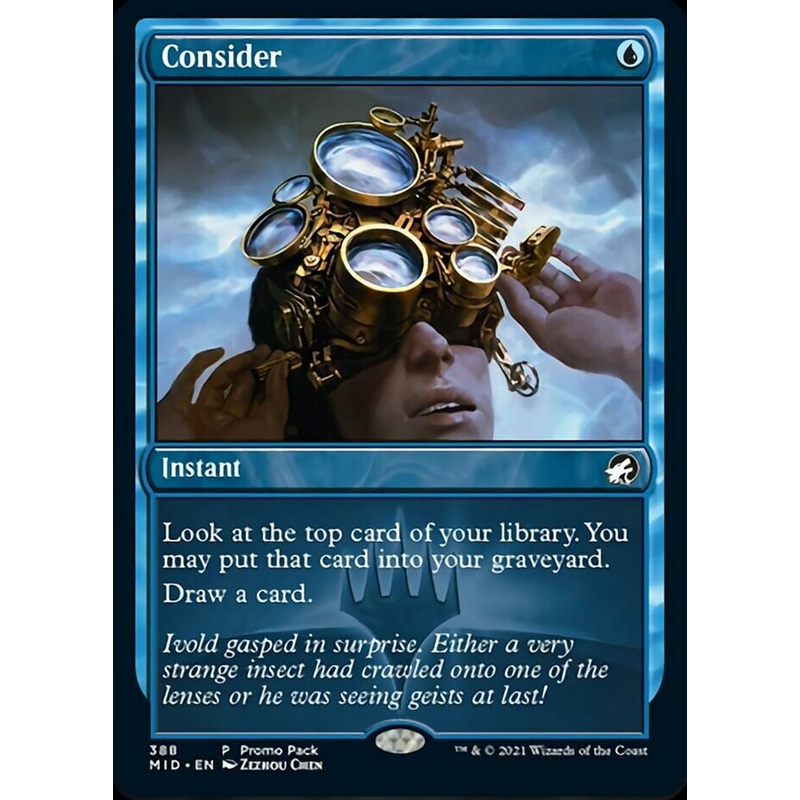 Consider (Promo Pack) [Innistrad: Midnight Hunt Promos]