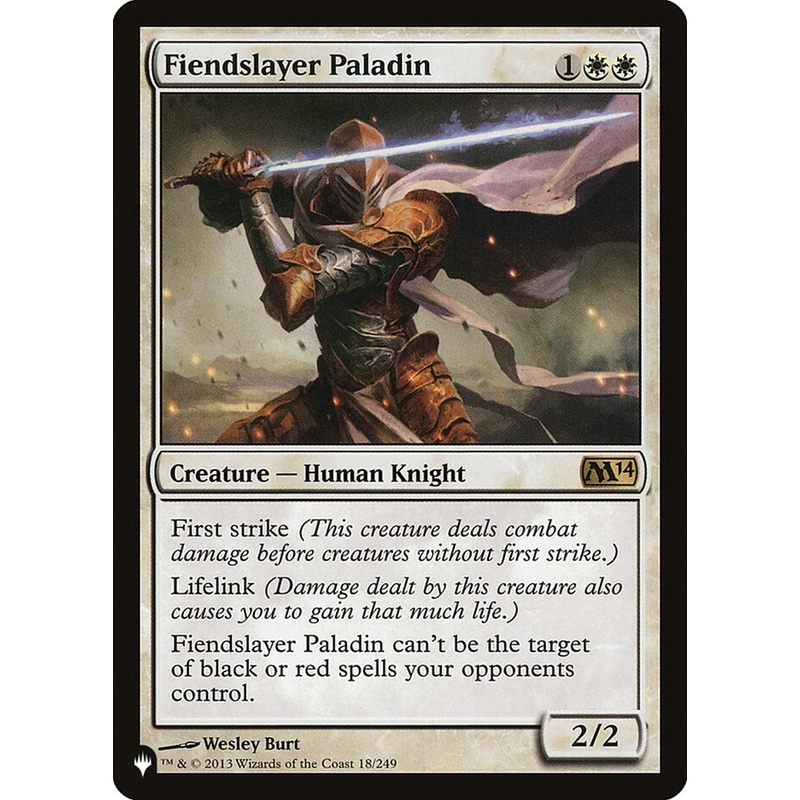Fiendslayer Paladin [The List]
