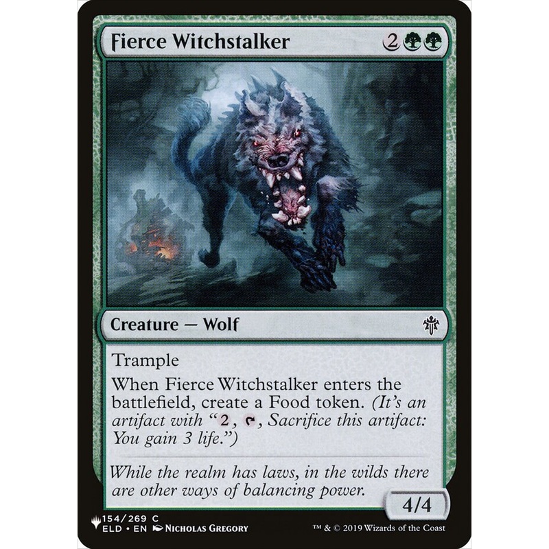 Fierce Witchstalker [The List]