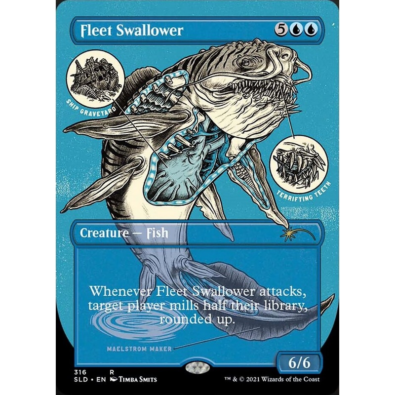 Fleet Swallower (Borderless) [Secret Lair Drop Series]