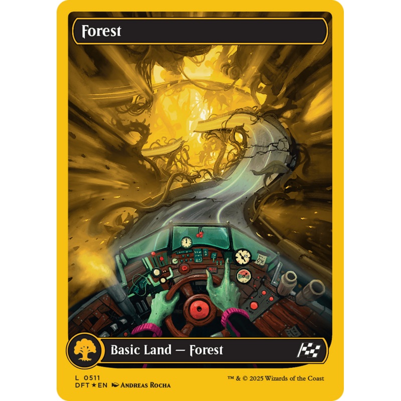 Forest (0511) (First-Place Foil) [Aetherdrift]