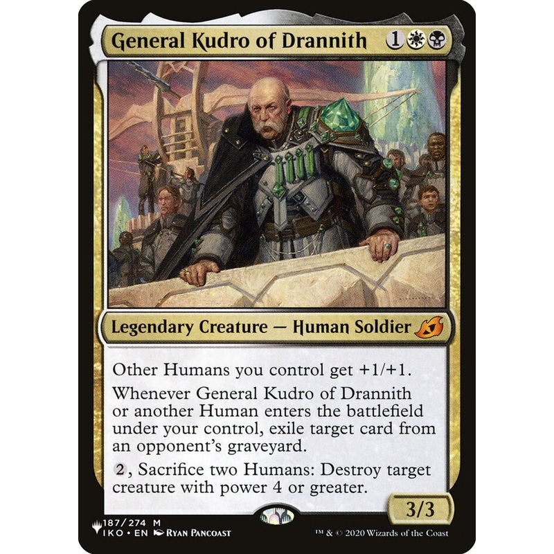 General Kudro of Drannith [The List]