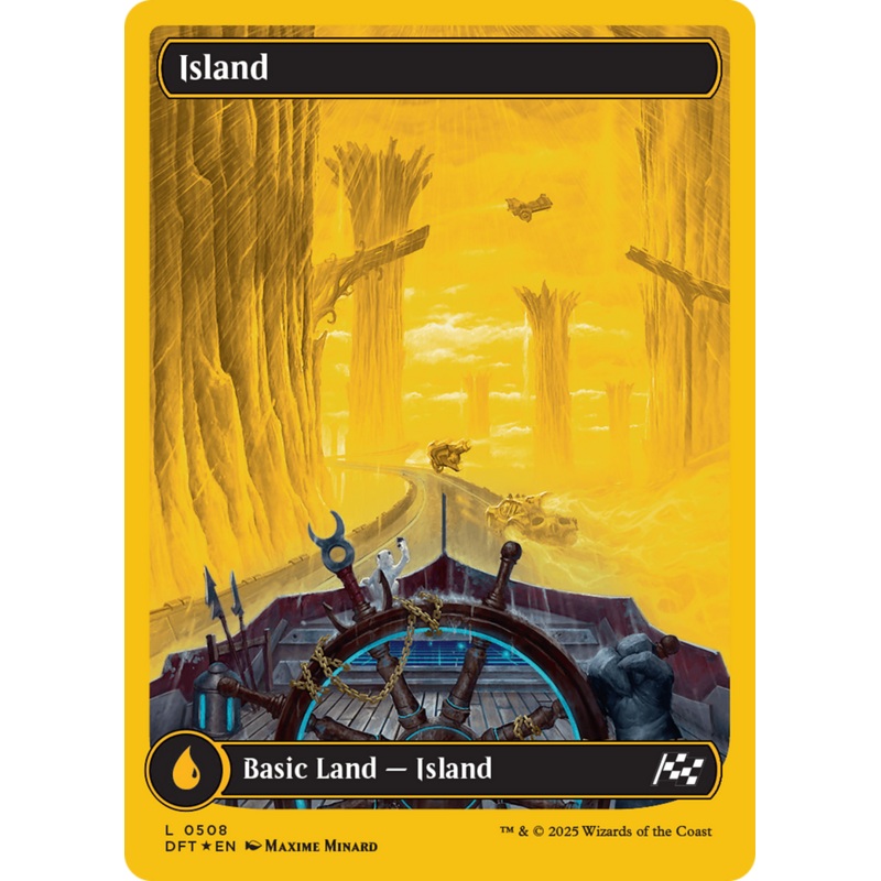 Island (0508) (First-Place Foil) [Aetherdrift]