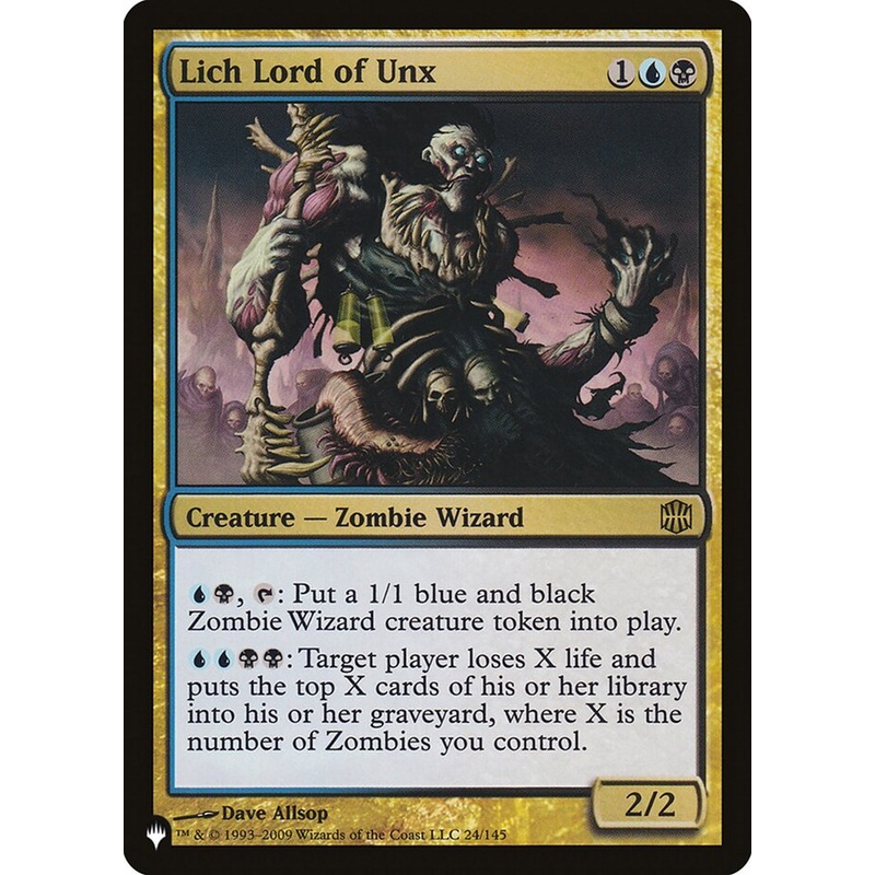 Lich Lord of Unx [The List]