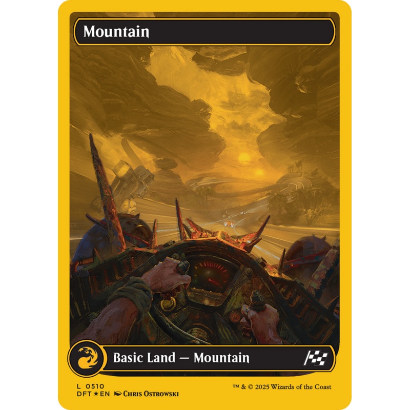 Mountain (0510) (First-Place Foil) [Aetherdrift]