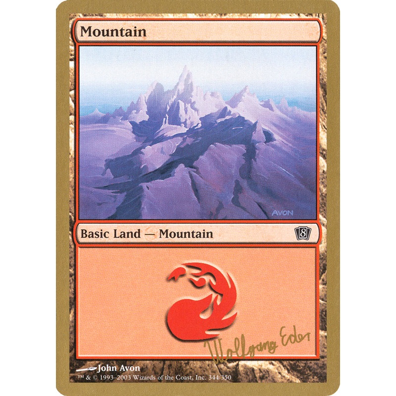 Mountain (Wolfgang Eder) [World Championship Decks 2003]