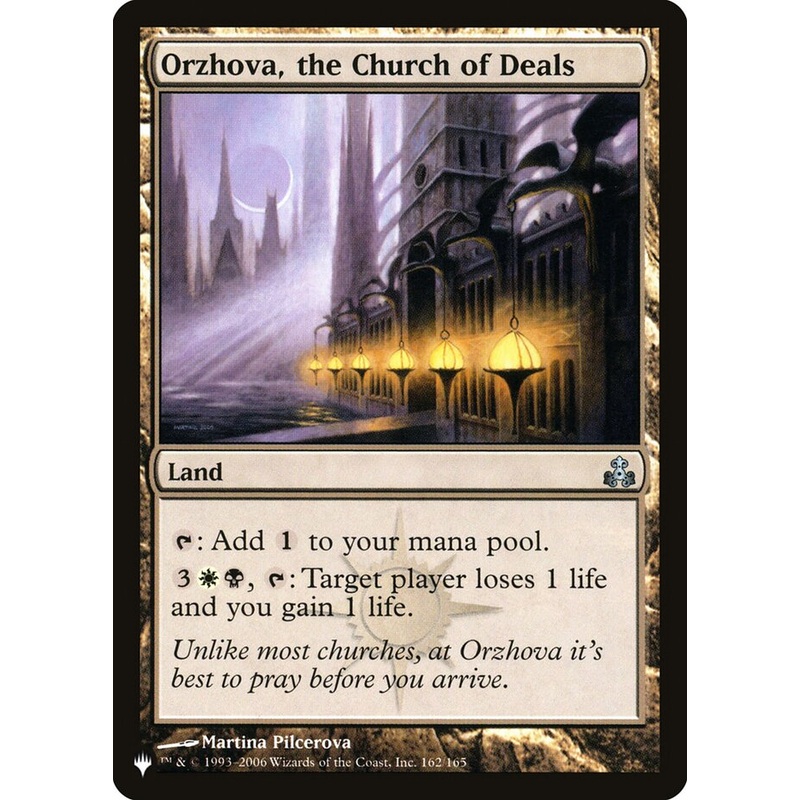Orzhova, the Church of Deals [The List]