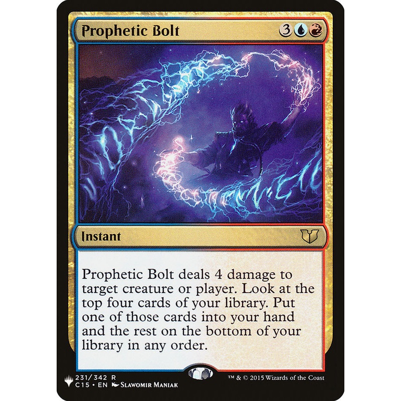 Prophetic Bolt [The List]