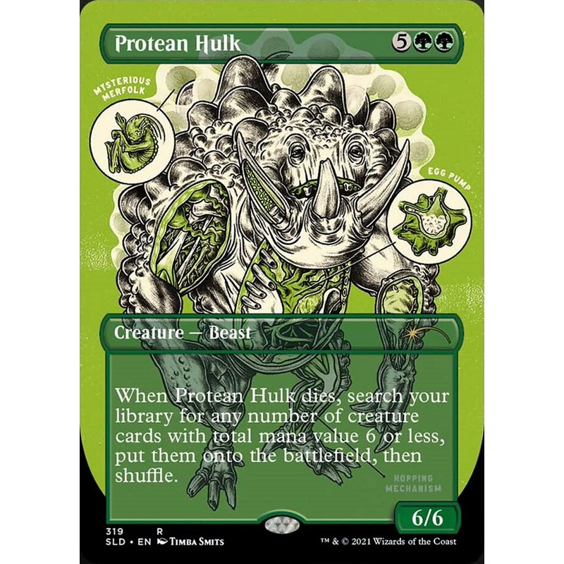 Protean Hulk (Borderless) [Secret Lair Drop Series]