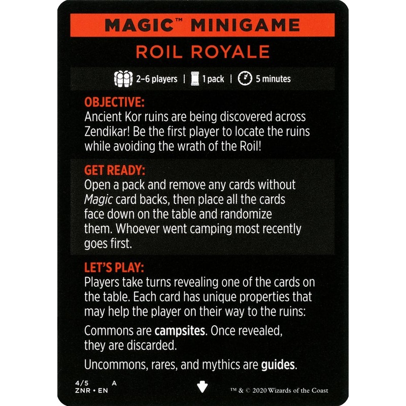 Roil Royale (Magic Minigame) [Zendikar Rising Minigame]