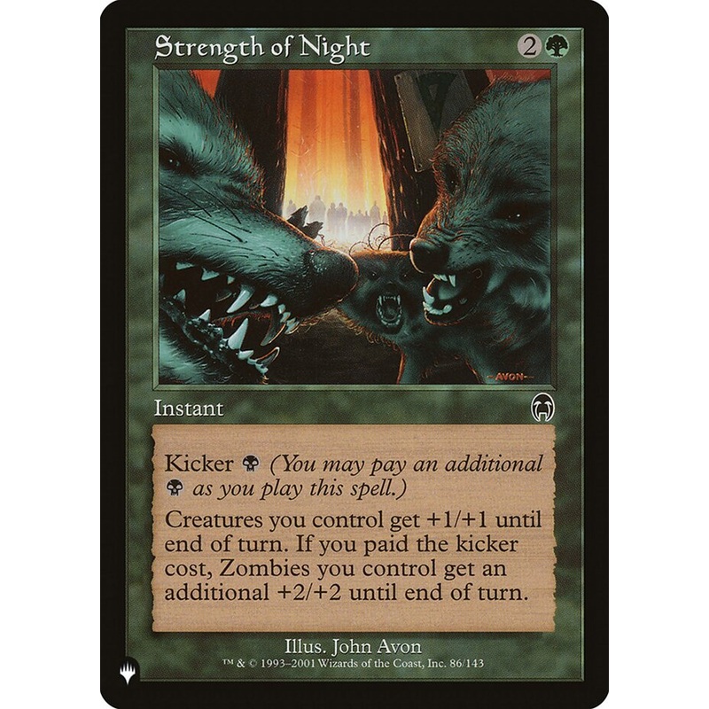 Strength of Night [The List]