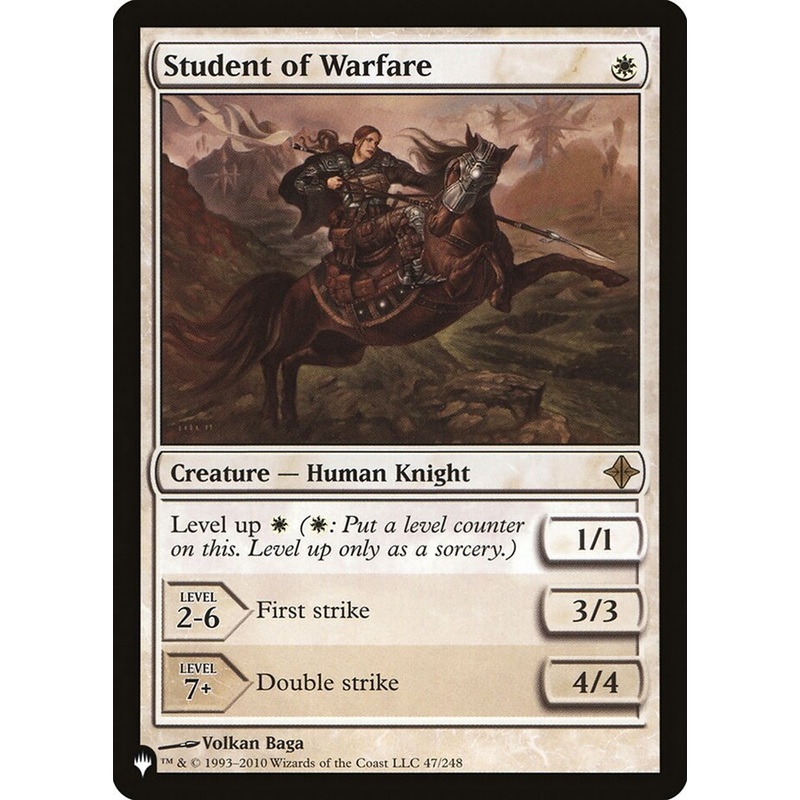 Student of Warfare [The List]