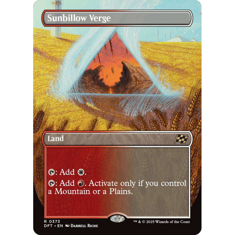 Sunbillow Verge (Borderless) [Aetherdrift]
