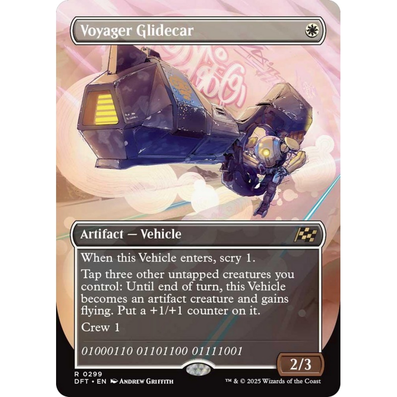 Voyager Glidecar (Borderless) [Aetherdrift]