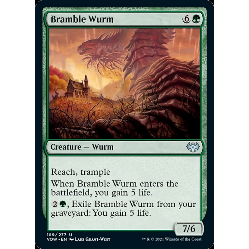 Bramble Wurm [Innistrad: Crimson Vow]