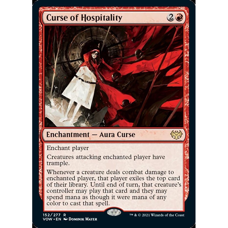 Curse of Hospitality [Innistrad: Crimson Vow]
