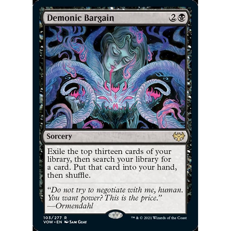 Demonic Bargain [Innistrad: Crimson Vow]