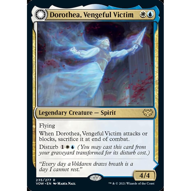 Dorothea, Vengeful Victim // Dorothea's Retribution [Innistrad: Crimson Vow]