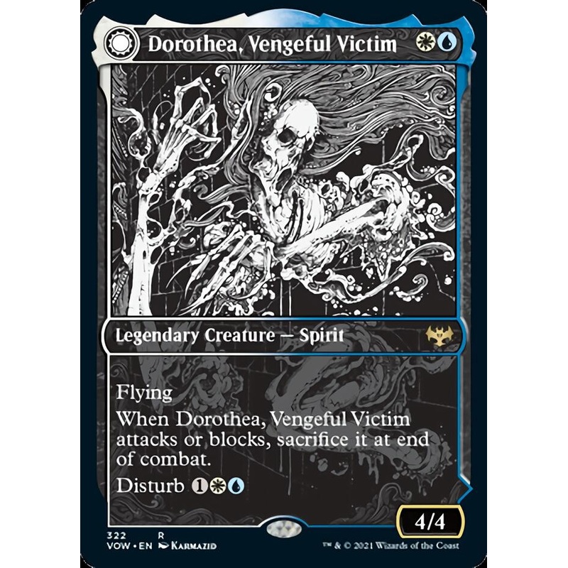 Dorothea, Vengeful Victim // Dorothea's Retribution (Showcase Eternal Night) [Innistrad: Crimson Vow]
