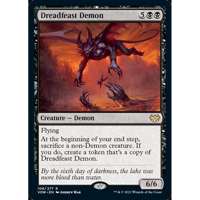 Dreadfeast Demon [Innistrad: Crimson Vow]